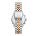 Lee Cooper Stainless Steel Silver and Rose Gold Watch for Men LC08318.560