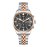 Lee Cooper Stainless Steel Silver and Rose Gold Watch for Men LC08318.560