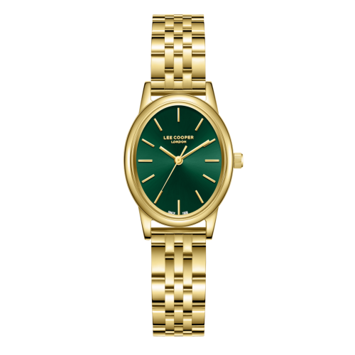 Lee Cooper Stainless Steel Gold Watch Set for Women LC08319.170