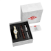 Lee Cooper Stainless Steel Silver Gold Watch Set for Women LC08319.220