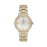 Santa Barbara Polo & Racquet Club Unique Silver and Gold Stainless Steel Watch for Women SB.1.10553-3