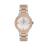 Santa Barbara Polo & Racquet Club Unique Silver and Rose Gold Stainless Steel Watch for Women SB.1.10553-5