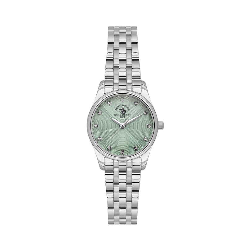 Santa Barbara Polo & Racquet Club Unique Silver Stainless Steel Watch for Women SB.1.10649-2