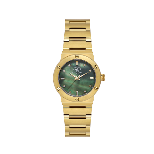 Santa Barbara Polo & Racquet Club Unique Gold Stainless Steel Watch for Women SB.1.10664-3