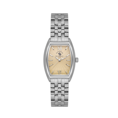 Santa Barbara Polo & Racquet Club Unique Silver Stainless Steel Watch for Women SB.1.10671-2