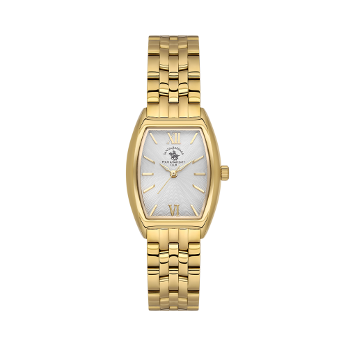 Santa Barbara Polo & Racquet Club Unique Gold Stainless Steel Watch for Women SB.1.10671-3