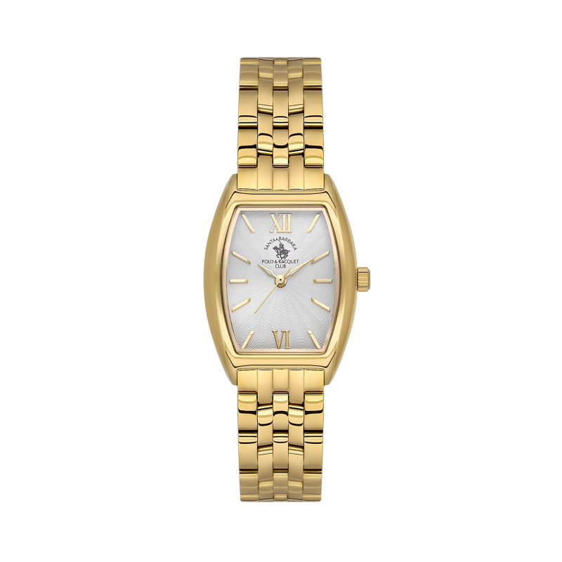Santa Barbara Polo & Racquet Club Unique Gold Stainless Steel Watch for Women SB.1.10671-3