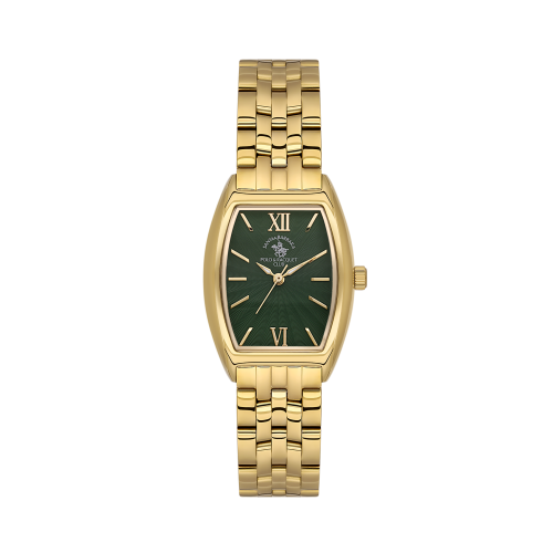 Santa Barbara Polo & Racquet Club Unique Gold Stainless Steel Watch for Women SB.1.10671-4
