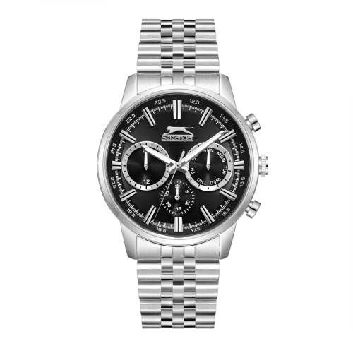 Slazenger Stainless Steel Silver Watch for Men SL.09.2453.2.02