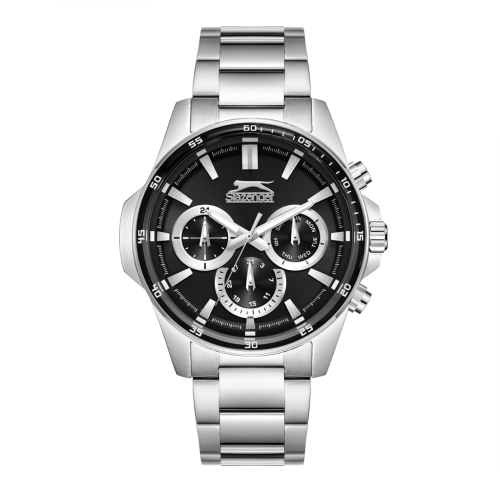 Slazenger Stainless Steel Silver Watch for Men SL.09.2456.2.02