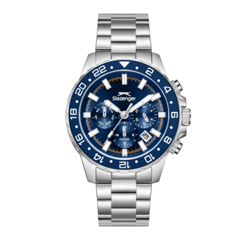 Slazenger Stainless Steel Silver Watch for Men SL.09.2552.2.02
