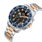 Slazenger Stainless Steel Silver and Rose Gold Watch for Men SL.09.2552.2.03