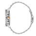 Slazenger Stainless Steel Silver and Rose Gold Watch for Men SL.09.2552.2.03