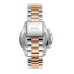 Slazenger Stainless Steel Silver and Rose Gold Watch for Men SL.09.2552.2.03