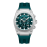 Slazenger Silicone Band Green Watch for Men SL.09.2568.2.399