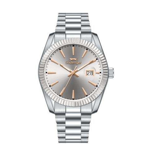 Slazenger Stainless Steel Silver Watch for Men SL.09.2583.1.370