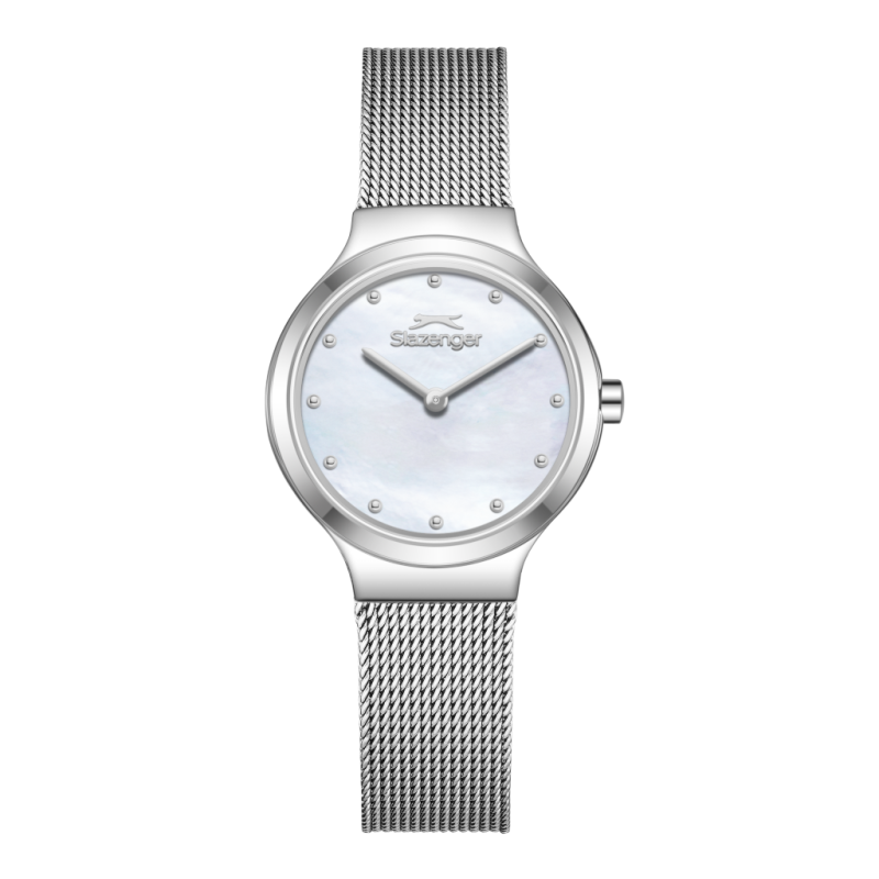 Slazenger Mesh Band Silver Watch for Women SL.09.2587.3.320