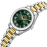Slazenger Stainless Steel Silver and Gold Watch for Women SL.09.2591.3.270