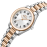 Slazenger Stainless Steel Silver and Rose Gold Watch for Women SL.09.2591.3.530