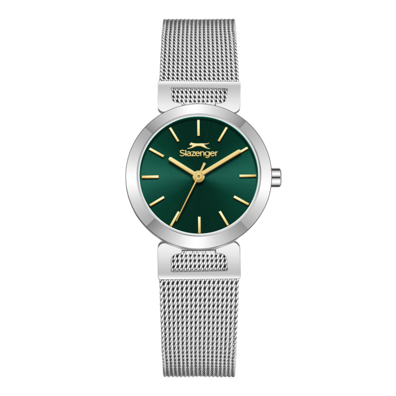 Slazenger Mesh Band Silver Watch for Women SL.09.2592.3.370