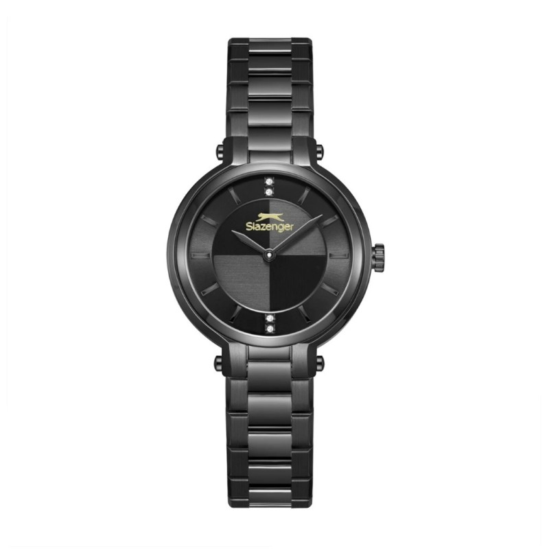 Slazenger Stainless Steel Black Watch for Women SL.09.2593.3.660