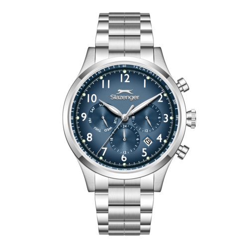 Slazenger Stainless Steel Silver Watch for Men SL.09.2598.2.390