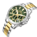 Slazenger Stainless Steel Silver and Gold Watch for Men SL.09.2601.2.270
