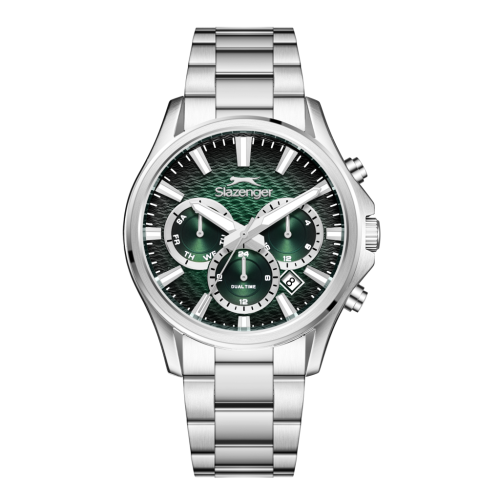 Slazenger Stainless Steel Silver Watch for Men SL.09.2601.2.340