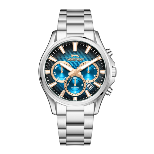 Slazenger Stainless Steel Silver Watch for Men SL.09.2601.2.390
