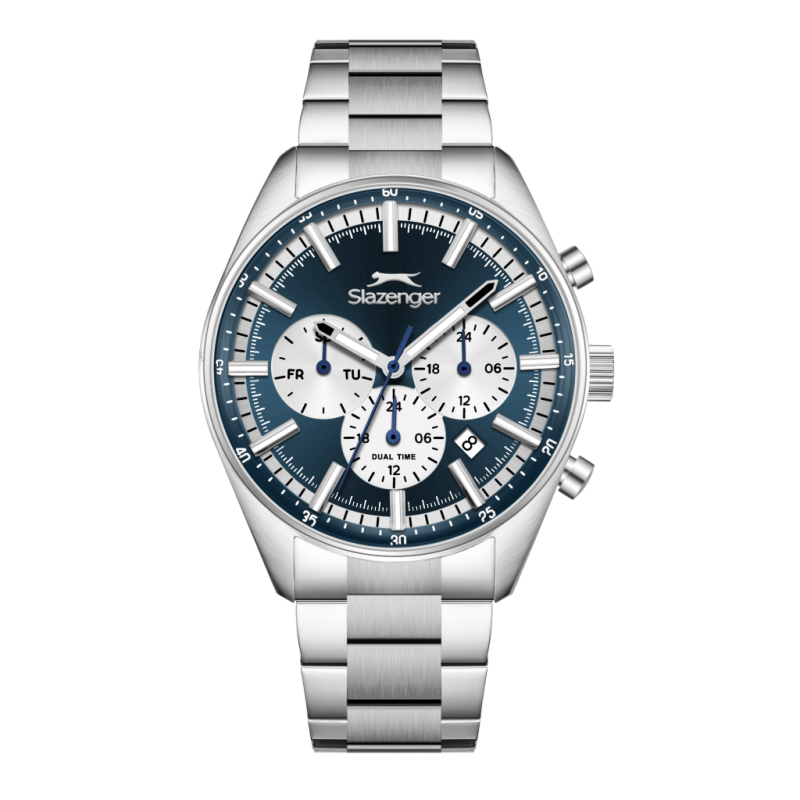 Slazenger Stainless Steel Silver Watch for Men SL.09.2602.2.360