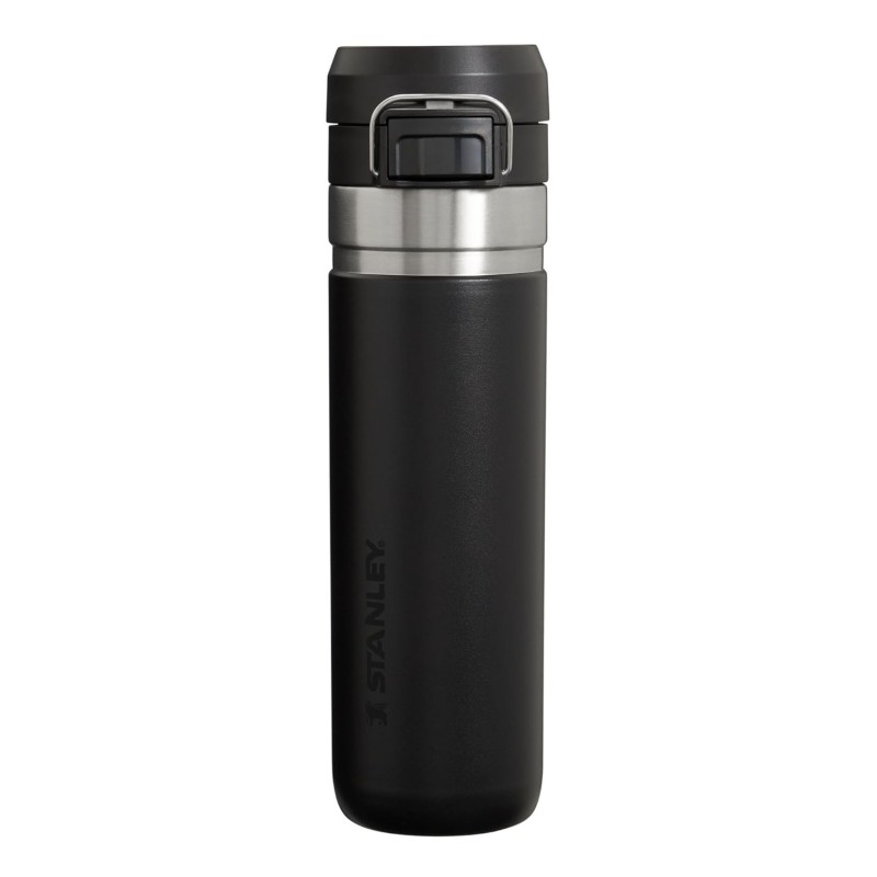 Stanley The Quick-Flip Water Bottle 0.7L / 24oz Black 2.0 11466372