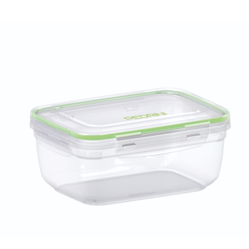 Pedrini Plastic Container Rect 0.8Ltrs