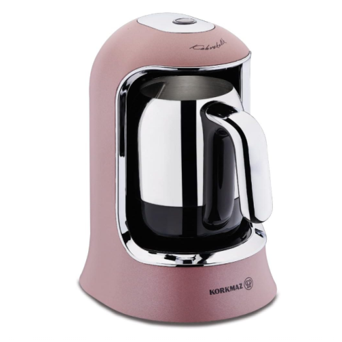 Korkmaz Coffee Maker Kahvekolik RG/ Chrome 86006