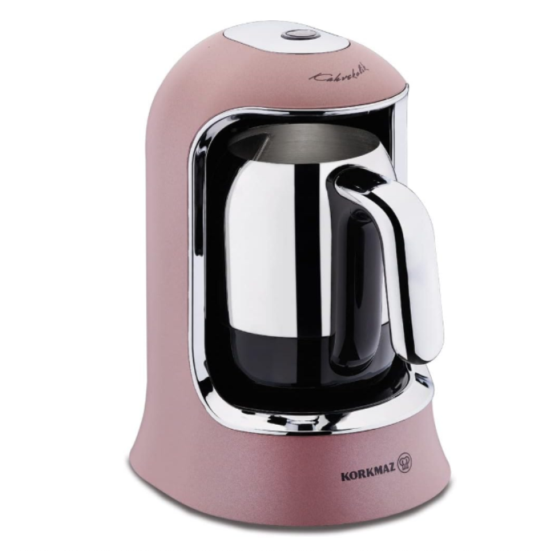 Korkmaz Coffee Maker Kahvekolik RG/ Chrome 86006