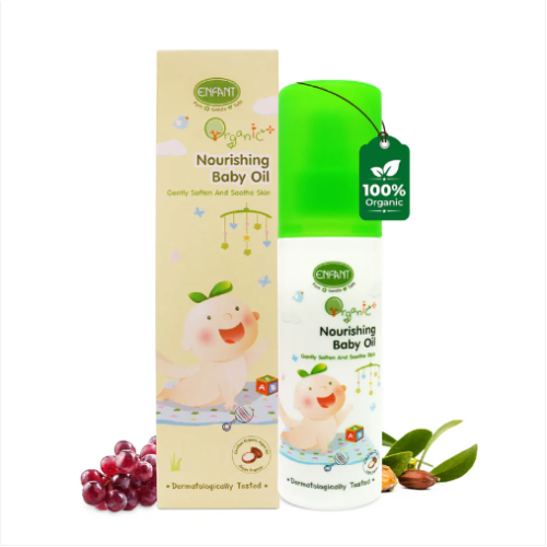 Enfant Organic Plus Nourishing Baby Oil 100Ml