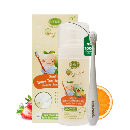 Enfant Organic Plus Gentle Baby Toothpaste Gel 1Y