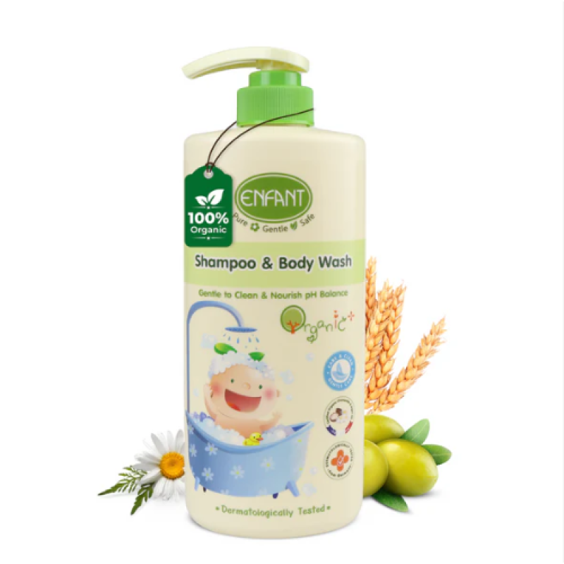 Enfant Organic Plus Shampoo and Body Wash 500Ml